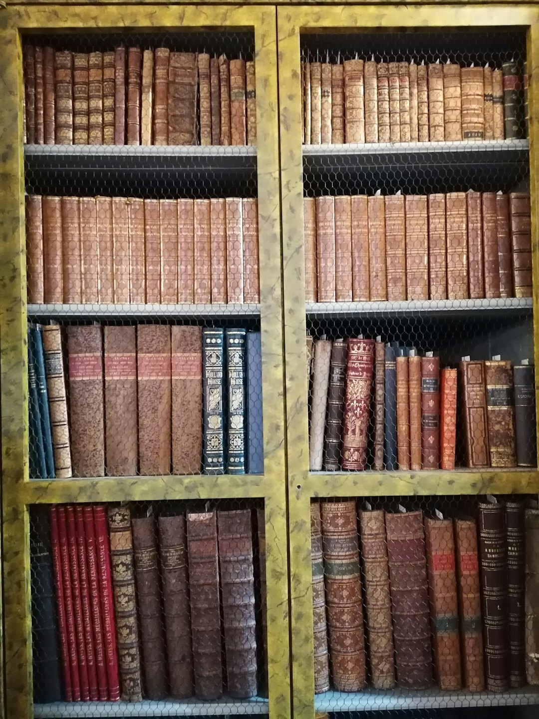 old library books